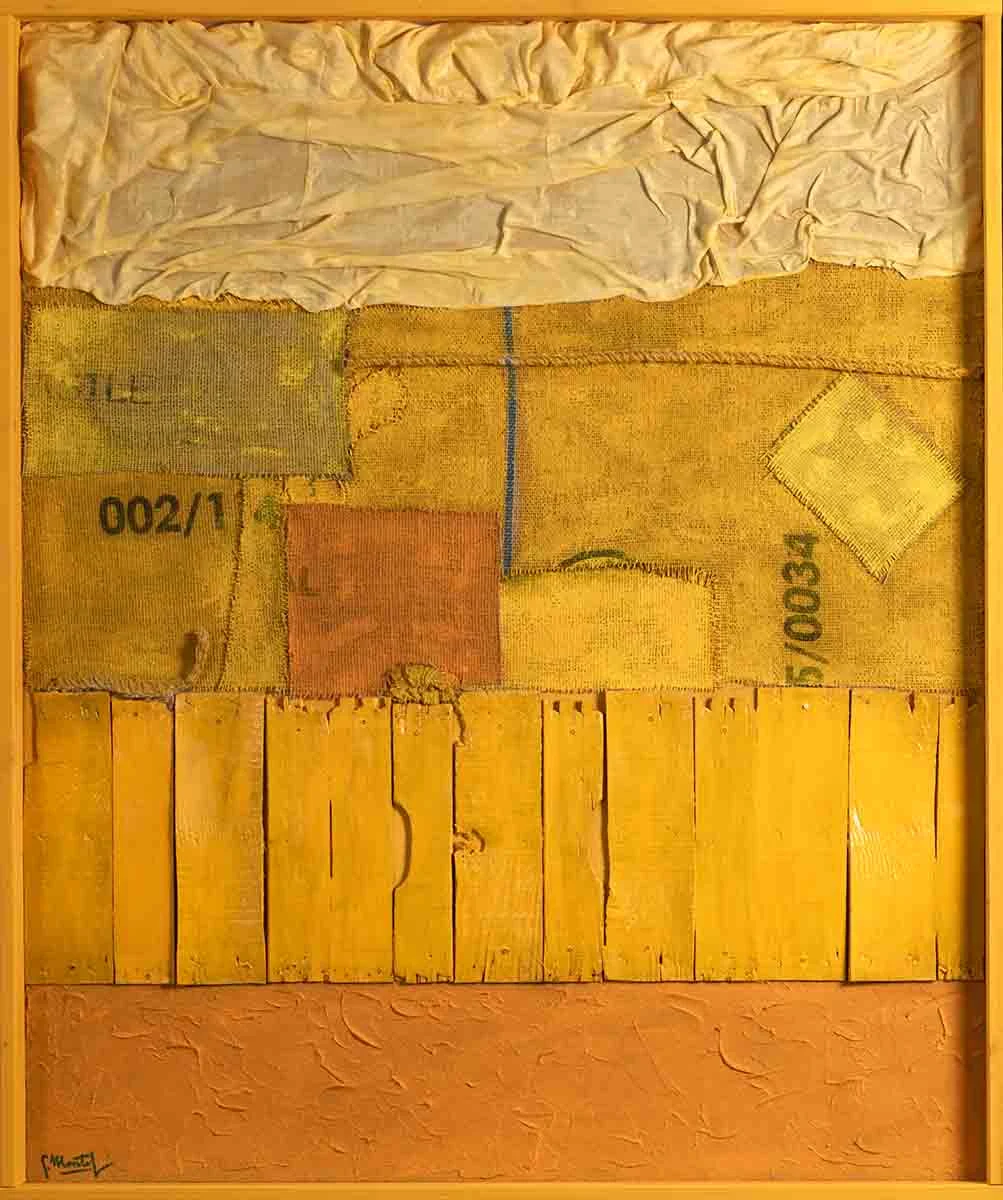 Il Grande Giallo - Tecnica mista - 100x120 - (2026)